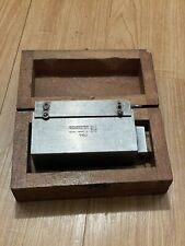 Brown Sharpe 760 Magnetic Block With Case Machinist Tools