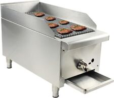 Commercial 12 Radiant Broiler Charbroilers Grill Gas And Propane 28000 Btu New