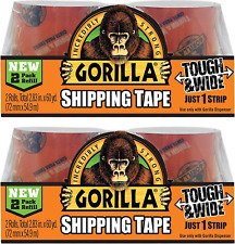 Gorilla Packing Tape Tough Wide Refill 2.83 X 30 Yd. 4 Rolls