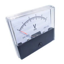 Us Stock Analog Panel Volt Voltage Meter Voltmeter Gauge Dh-670 0-5v Dc