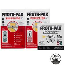Froth-pak 650 Spray Foam Insulation Kit Class A Fire Rated 30 Ft Hose