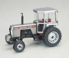 Speccast 164th Scale White 2-110 Tractor With Cab And Wide Front Red Stripe