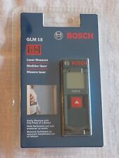 New Bosch Glm 15 Compact Laser Measure 50-feet-15m Sealed Package Free Shipping