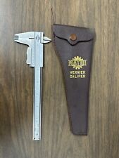 Matsui Matui Vernier Caliper Stainless Hardened Made In Japan With Case