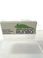 Runbo Ph 4.5-9.0 Test Strips 100 Strips New Free Shipping