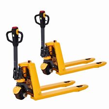 2-pieces Full Electric Pallet Jack Walkie Truck Lithium Battery 3300lb Capacity