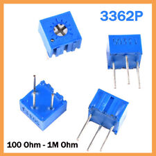 3362p Trimmer Trim Pot Potentiometer Variable Resistors Preset 100 Ohm - 1m Ohm