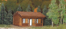 N Scale  Laser Cut Log Cabin House Kit