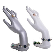 Hand Shaped Resin Rack Jewelry Rings Bracelet Display Holder Storage Rack Tray