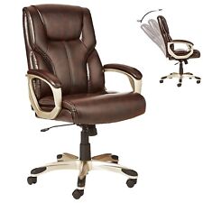 Executive Office Chair High Back Leather Computer Desk Chair Heavy People 400lbs