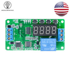 Dc 12v Multifunction Plc Self-lock Delay Relay Cycle Timer Switch Module Us