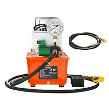 Vevor Electric Hydraulic Pump Single Acting Oil Pump 10000 Psi 8l Solenoid Valve