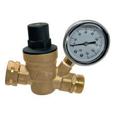 1 Piece Xfitting 34 Water Pressure Regulator With Gauge