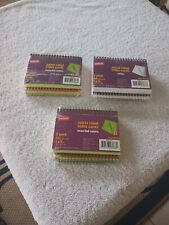 Staples Spiral Ruled Index Cards Assorted Colors 2 Sets 1 Set Of White 350 Total