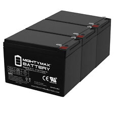 Mighty Max 12v 15ah Battery Replaces Parmak Solar Pak 12 Fence Charger - 3 Pack