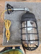 Crouse Hinds Vintage Explosion Proof Industrial Light Fixture