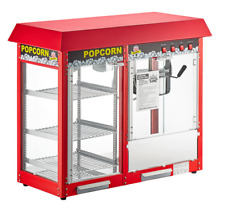 8 Oz Popcorn Machine Popper 1700 W Red Electric Commercial Warming Bulb 120 V