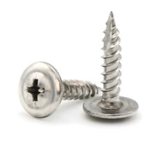 8 Phillips Modified Truss Head Lath Wood Screws - 305 Stainless - Select Length