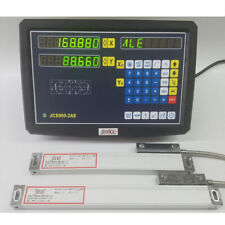 Digital Readout Dro Linear Kit Glass Scales Encodor For 9x42 Bridgeport Mill Us