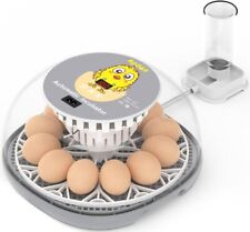 12 Egg Incubator For Hatching Eggs Automatic Egg Turner With Temperature Control