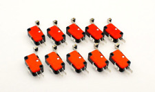 10 Pcs V-156-1c25 Micro Limit Switch Long Hinge Roller Lever Arm Snap Action