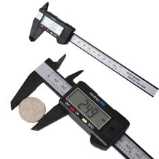 Digital Caliper 6 150mm Micrometer Lcd Gauge Vernier Electronic Measuring Ruler