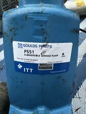 Goulds Ws1012bhf Submersible Sewage Pump