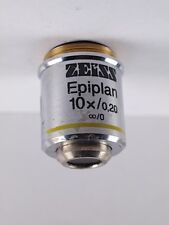 Zeiss Epiplan 10x M20 Thread Metallurgical Microscope Objective