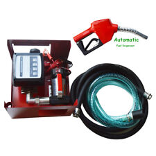 12v Fuel Transfer Pump Station Transferring Fuel Tool Diesel Kerosene Dispenser