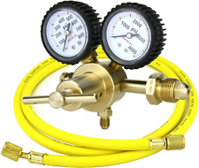 - Nitrogen Gas Regulator 0-600 Psig - Hvac Purging - Pressure Charge - 1...