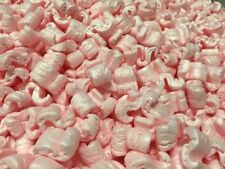 Packing Peanuts Shipping Anti Static Loose Fill 30 Gallons 3 Cubic Feet Pink