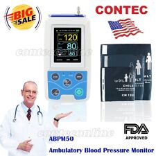 Contec Ambulatory Blood Pressure Monitorsoftware 24h Nibp Holter3 Cuffsabpm50