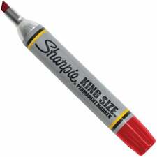 Sharpie King Size Markers Red 12case