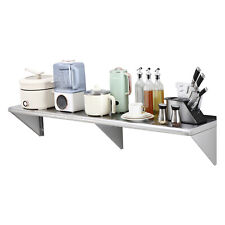 Vevor 60 X 12 Stainless Steel Wall Mounted Shelf Kitchen Restaurant Shelving