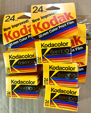 Kodak Kodacolor Gold 100 Film 35mm 24 Exposure Expired 1990 Lot Of 5 Rolls