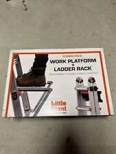 Little Giant Work Platform Ladder Rack Combo Pack