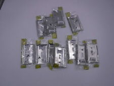 Lot Of 11 Pass Seymour Ss1 Smooth 302ss Metal Wall Plate 1 Gang Toggle Ps