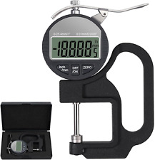 Digital Thickness Gauge 1 Inch25.4mm 0.0005 0.01mm Thickness Meter Precise