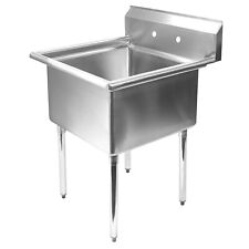 Stainless Steel Commercial Kitchen Utility Sink - 30 Wide