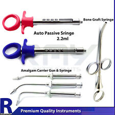 Dental Anesthetic Self Aspirating Syringes 1.8ml Amalgam Carrier Gun Syringes Ce