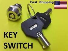 Key Switch ---- On Off ---- Ac - Dc Volts ---- Small Hidden Switch Barrel Keys