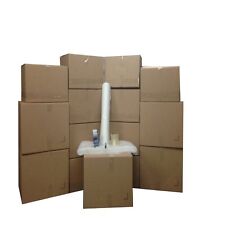 Bigger Moving Box Kit - 15 Boxes 5 Large10 Medium Plus Supplies Included