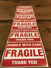 Fragile Stickers 6ct Size 2x3 Fragile Label Sticker Handle With Care Mailing.