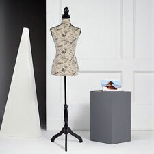 Professional Female Mannequin Torso Dress Form Clothing Display W Tripod Stand