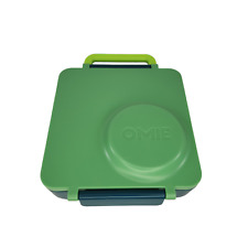 Bento Box Kids Insulated Lunch Container Food 3 Compartment Green No Thermos