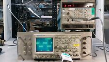 Tektronix 2445 150 Mhz Oscilloscope W Rack Adapter Lab Tested