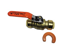 1 34 Push Fit Ball Valve 1 Removing Clip Lead Free Brass Replace Sharkbite