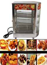 3 Shelvecommercial Food Warmer Court Heat Food Pizza Display Warmer Cabinet 14