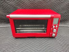 Breville Convection Smart Oven Red Stainless Steel Counter Top Bov800crnxl Used