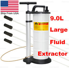 9 Liter Fluid Extractor Oil Changer Manual Hand Operated Vacuum Fluid Evacuator